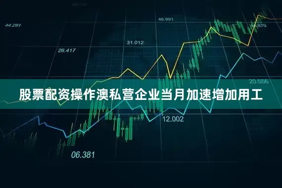 股票配资操作澳私营企业当月加速增加用工